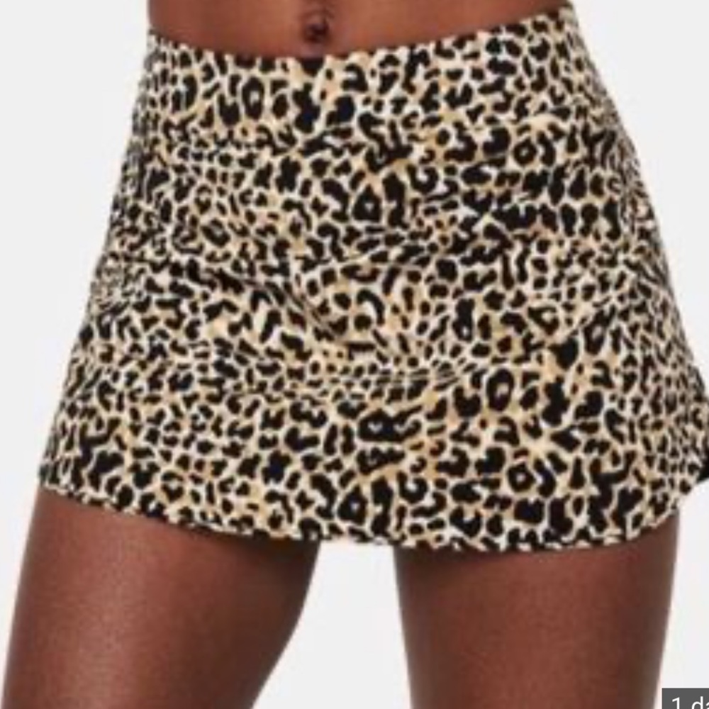 Outdoor Voices Cheetah Skort RARE